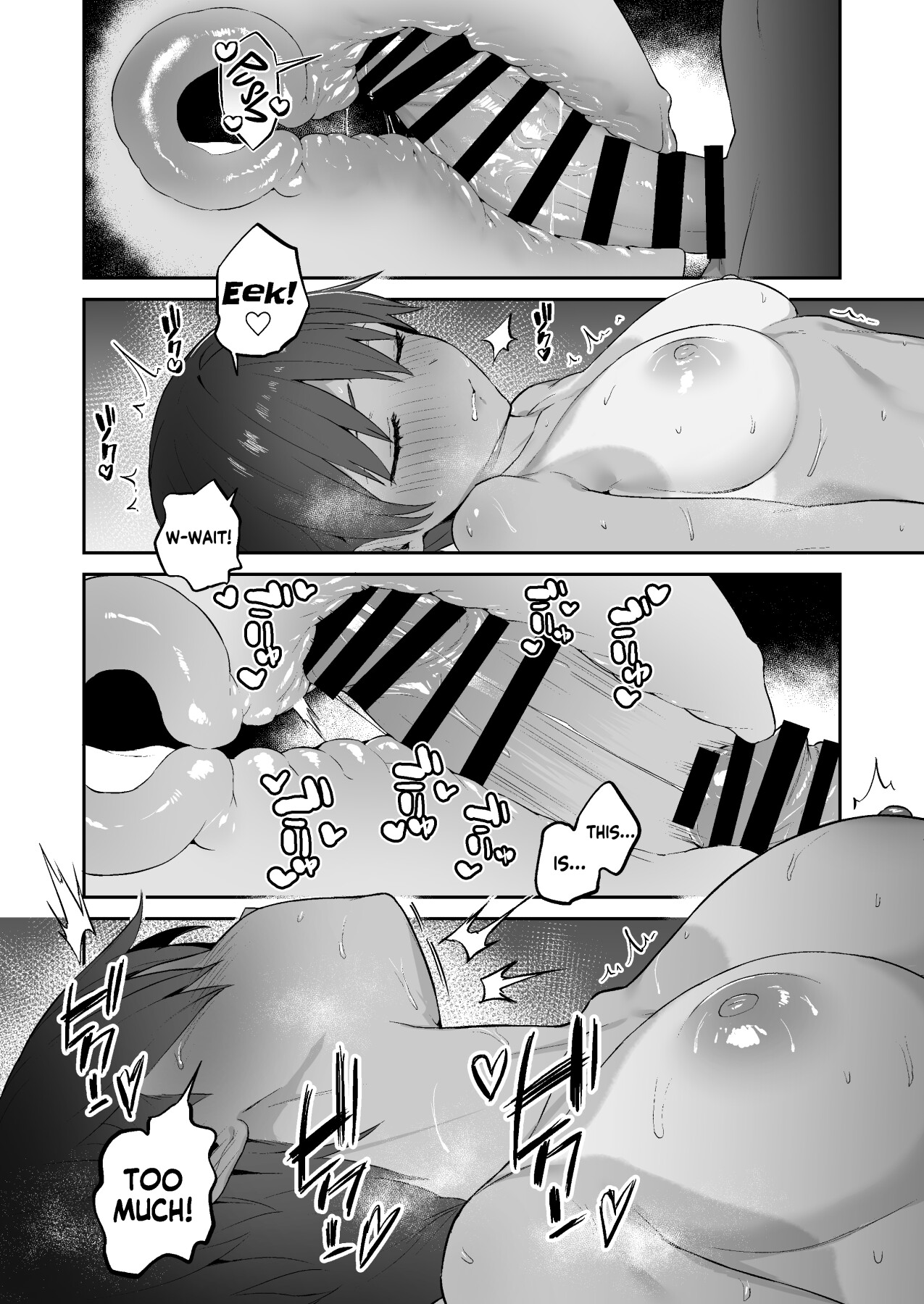 hentai manga Milked Dry By The Super Horny Girl From The Track And Field Club